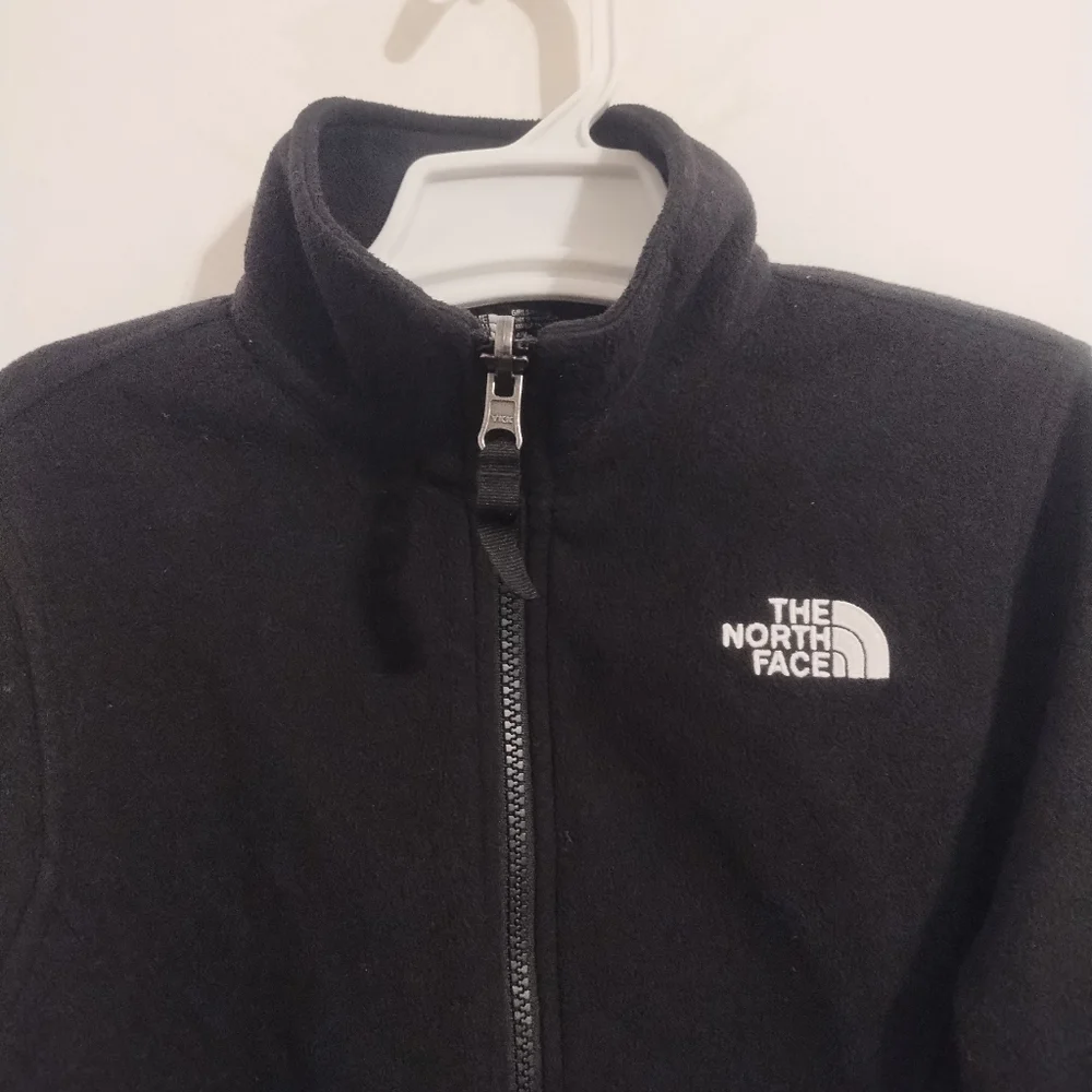 The North Face Girls Mt View Triclimate Black Fleece Polar Top Jacket 10/12 M